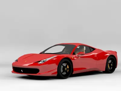 Ferrari 458 Italia 3D model