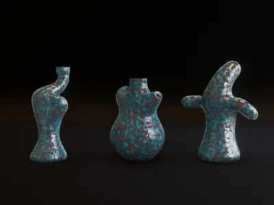 Decorative Sculptures Free 3D model