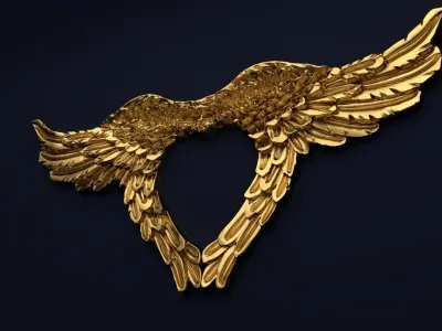 Classic decor ornament v-3D model20 3D print model