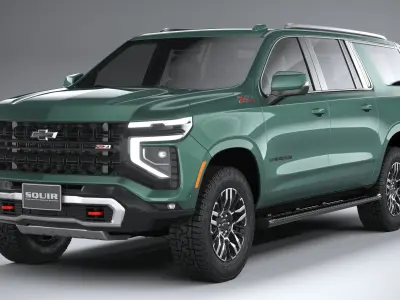 Z71 Suburban 2025 3D model