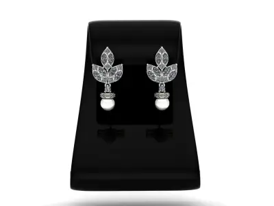 fasion earring 3D print model