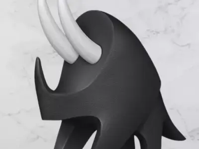 Triceratops DIno Creature Figure Fan Art Toy 3D print model