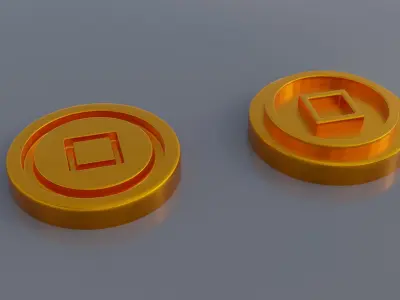 Avatar Elemental Symbols Pack 2 3D print model