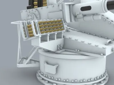 Boffin 40mm Bofors PM 3D print model