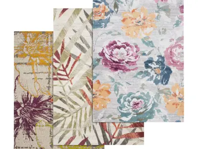 Rug Set 383 3D model