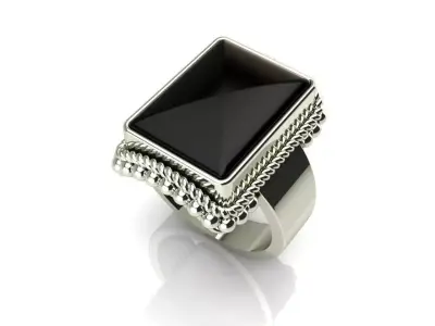 LUCIFER SERIES RING 3D print model