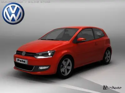 Volkswagen Polo 2010 Pack  3D model
