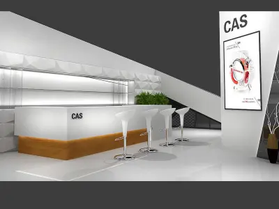 Exhibition - Area - 18X17-3DMAX2009-01 3D model