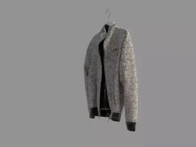 Fashion Men Jacket B 3D model