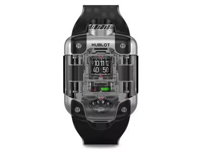 Hublot MP-10 Tourbillon Weight Energy System Titanium Watch 3D model