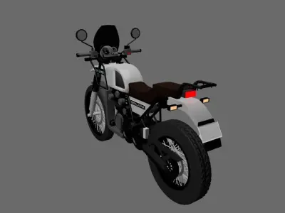 Royal Enfield Himalayan 3D model