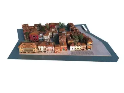 city 01 set 04 am 133 3D model