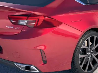 Buick Regal GS 2018 3D model