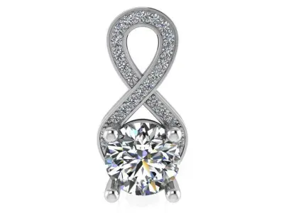Forever Pendant 2698 3D print model