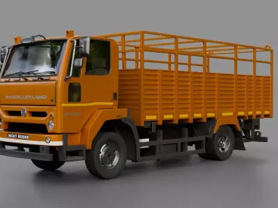 Ashok Leyland Ecomet 1215 3D model