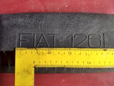 Fiat 126 Polski air intake bonnet 3D model