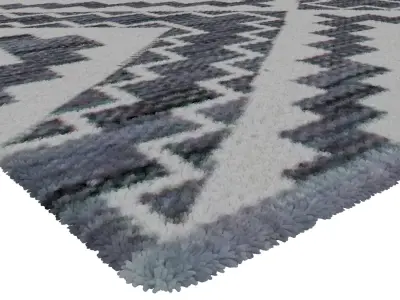Rug Set 1593 3D model