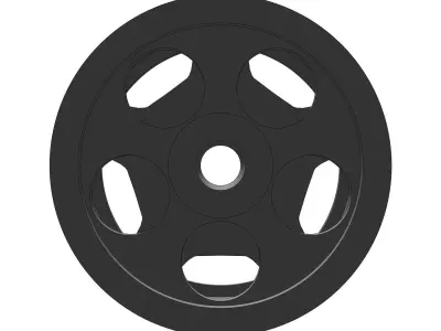 AMG Monoblock 164 RIMS FOR HOTWHEELS 3D print model