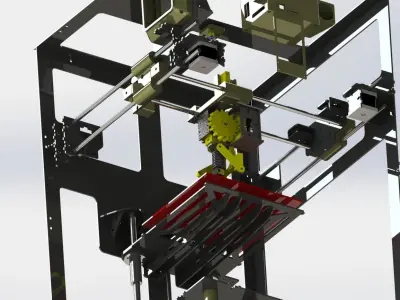 CST CORE XY 200x200 3D PRINTER SPECIAL DESIGN 3D print model