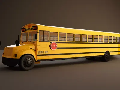 School Bus 3D model