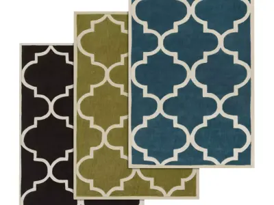 Rug Set 1141 3D model