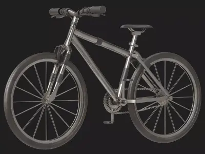 Bicycle Low-poly 3D model by davrbeksadullayev6 from CGTrader