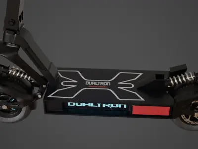 Dualtron X Limited Electric Scooter Low-poly 3D model