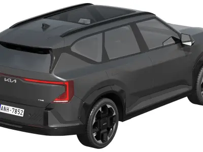 Kia EV5 GT-Line 2026 3D model