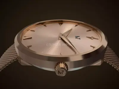 MT - Watch 3d model 3D model