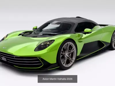 Aston Martin Car Collection 3D Model Pack