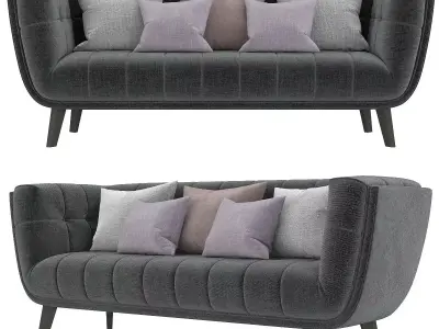 Modway Bestow Upholstered Fabric Sofa 3d model Low-poly 3D model