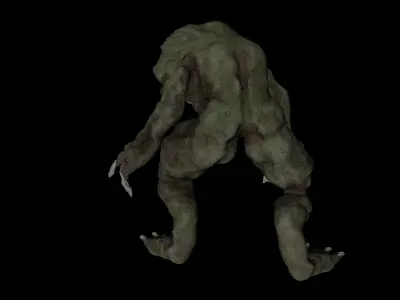 Hunter  Monster 3D model