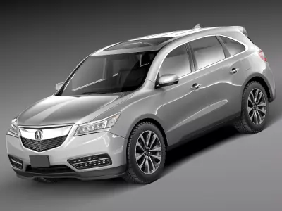 Acura MDX 2014 3D model