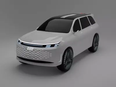 Car Concept SUV  3D model