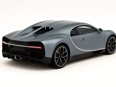 bugatti 3D model from CGTrader