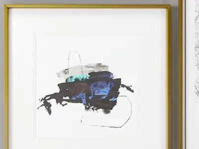 Art Frams 35- Copenhagen Map By Daydream And Synergy Painting 3D model