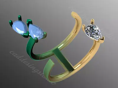  Ring ri585 3D print model