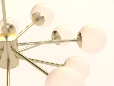 Karrington Chandelier 3D model