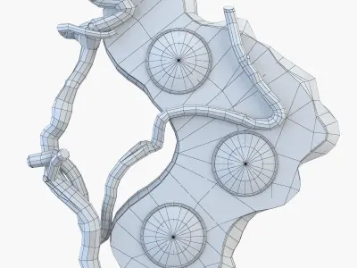 Sauna thermometer 3D model
