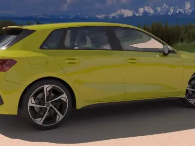 Audi-S3 2024 Sportback 3D model