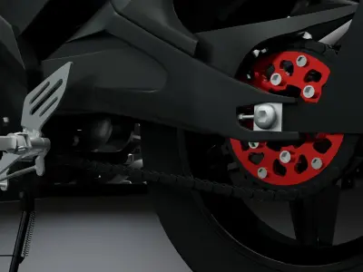 YZF-R15 2016 modified 3D model