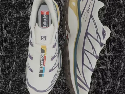 SALOMON S-LAB XT6 3D SHOES Low-poly 3D model