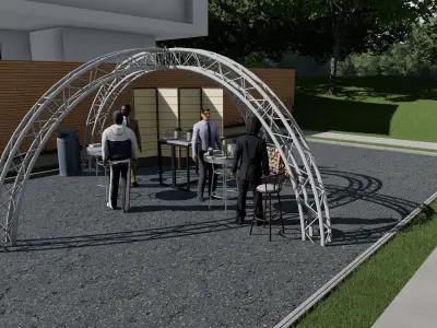 stand tipo arana  Free 3D model