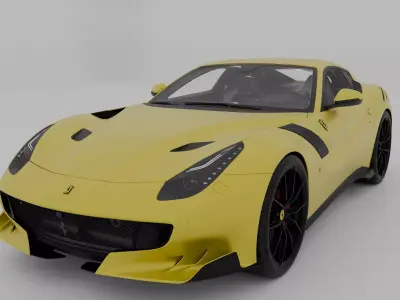 Ferrari F12 TDF 3D model by Flostudio