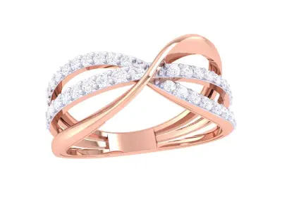 Diamond Ring 3D print model 14