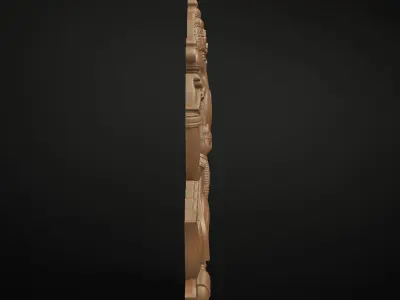 God Vinayagar - Lord Ganesha - Relief Model 3D print model