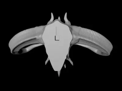 Diablo wall decoration 3D print model