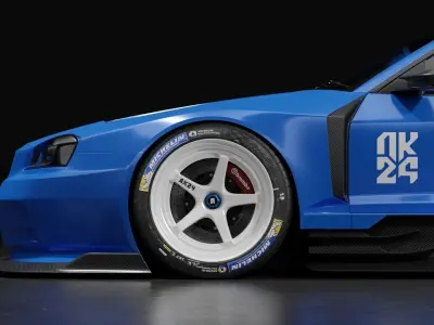 Nissan Skyline R34 Vision 3D model
