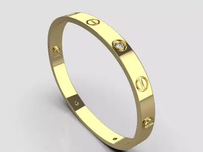 love bracelet cod28 3D print model