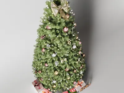 Christmas tree 3D model